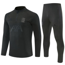 26-27 Liverpool Black Training Suit/ 26-27利物浦全黑训练服