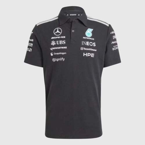 2026 F1 Mercedes Black Polo /2026 F1梅赛德斯黑色Polo