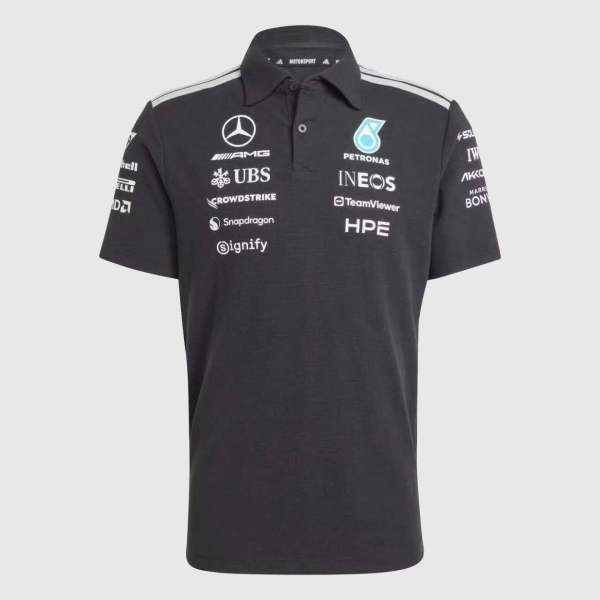 2026 F1 Mercedes Black Polo /2026 F1梅赛德斯黑色Polo