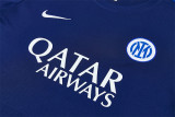 26-27 Inter Milan Short Sleeve Training Suit/ 26-27国米短袖训练服