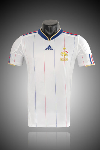 2010 France Away Retro Jersey/2010法国客场