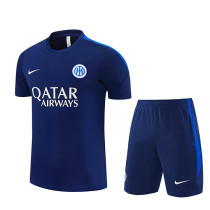26-27 Inter Milan Short Sleeve Training Suit/ 26-27国米短袖训练服