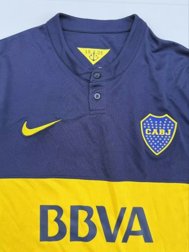 14-15 Boca Juniors Home Retro Jersey/14-15博卡主场