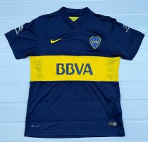 14-15 Boca Juniors Home Retro Jersey/14-15博卡主场