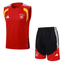 2026 Germany Red Training Vest Suit/2026德国无袖背心训练服