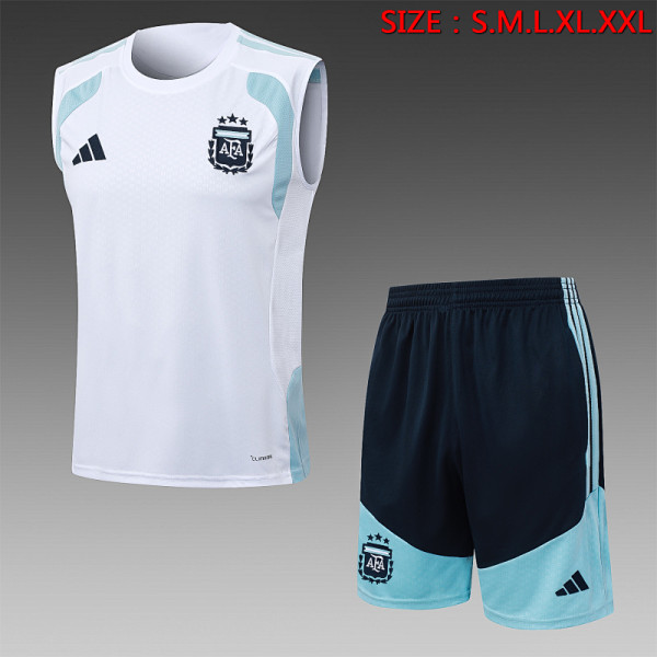 2026 Argentina Training Vest Suit/2026阿根廷无袖背心训练服