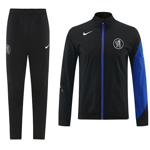 2026 Chelsea Black Windbreaker Suit /2026 切尔西黑色风衣套装