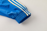 2026 Real Madrid Blue Windbreaker/2026 皇马蓝色半拉风衣