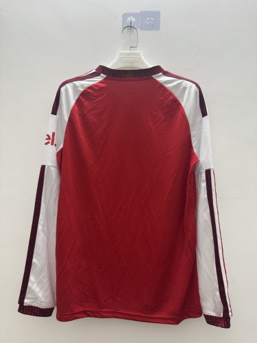26-27 Arsenal Home Long Sleeve Jersey/ 26-27阿森纳主场长袖