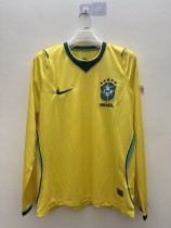 2026 Brazil Home Fans Long Sleeve Jersey/2026 巴西主场长袖,球迷版