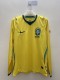 2026 Brazil Home Fans Long Sleeve Jersey/2026 巴西主场长袖,球迷版
