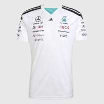 2026 F1 Mercedes White T-shirt /2026 F1梅赛德斯白色衣服 2026 F1 Mercedes White T-shirt /2026 F1梅赛德斯白色衣服