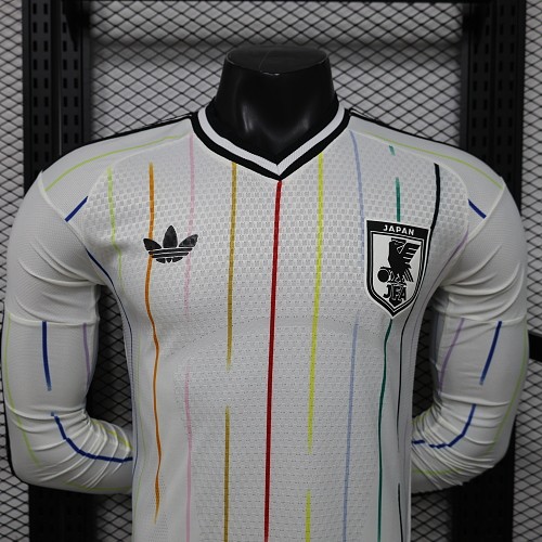 2026 Japan Away Player Long Sleeve Jersey/ 2026 日本客场球员版长袖