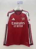26-27 Arsenal Home Long Sleeve Jersey/ 26-27阿森纳主场长袖