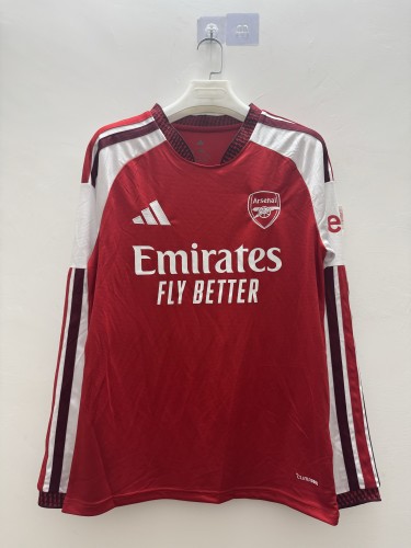 26-27 Arsenal Home Long Sleeve Jersey/ 26-27阿森纳主场长袖
