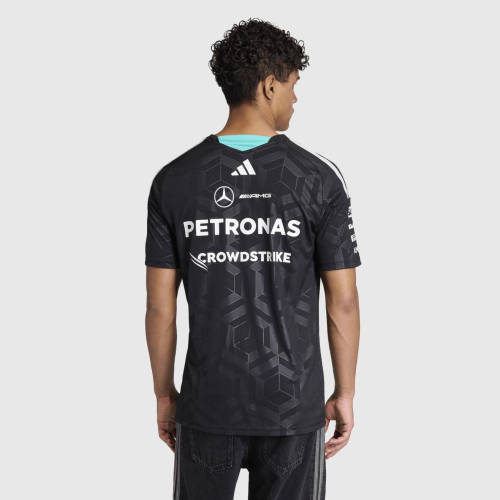 2026 F1 Mercedes Black T-shirt /2026 F1梅赛德斯黑色衣服