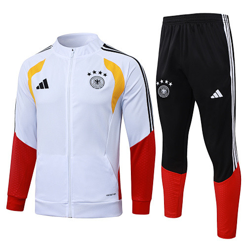 2026 Germany White Jacket Suit/ 2026德国夹克套装