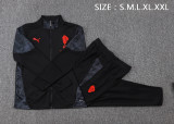 26-27  AC Milan Black Jacket Suit/ 26-27AC 米兰夹克套装