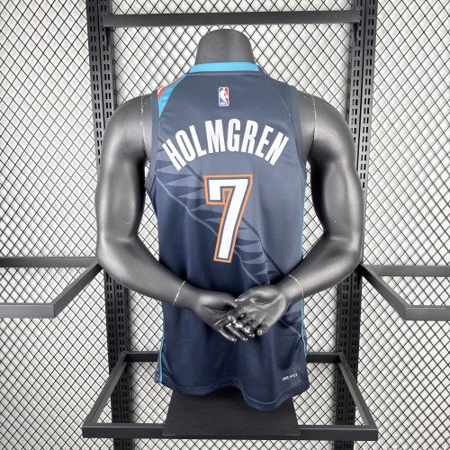 2026 Oklahoma City Thunder City Edition HOLMGREN #7 NBA Jersey