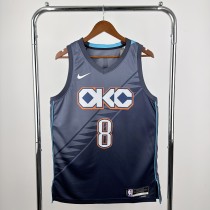 2026 Oklahoma City Thunder City Edition WILLIAMS #8 NBA Jersey