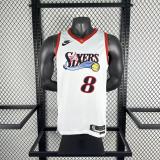 2026 76ers  8#GEORGE NBA Jersey