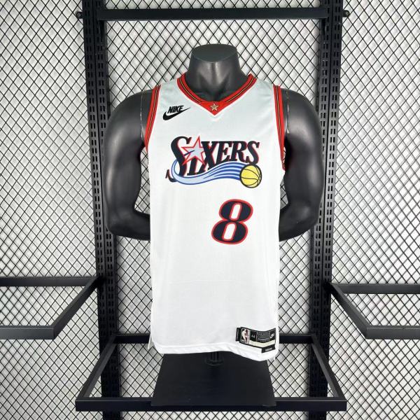2026 76ers  8#GEORGE NBA Jersey