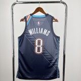 2026 Oklahoma City Thunder City Edition WILLIAMS #8 NBA Jersey
