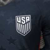 2026 Wolrd Cup USA Away Player Long Sleeve Jersey/ 2026 世界杯美国客场球员长袖