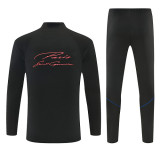 26-27 PSG Black Training Suit/ 26-27PSG巴黎半拉训练服