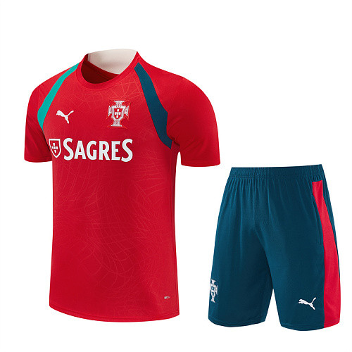 2026 Portugal Short Sleeve Training Suit/2026葡萄牙短袖训练服