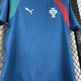 2026 Portugal Blue Training Jersey/2026 葡萄牙宝蓝训练服