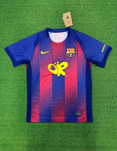 25-26 Barcelona Home Special Fans Jersey/ 25-26 巴萨主场特别款球迷版