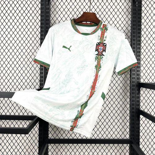 2026 Portugal White Training Jersey/2026 葡萄牙白色训练服