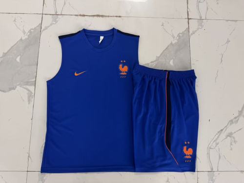 2026 France Training Vest Suit/2026法国无袖背心训练服