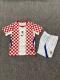 2026 Croatia Home Kid Kit/2026克罗地亚主场童装