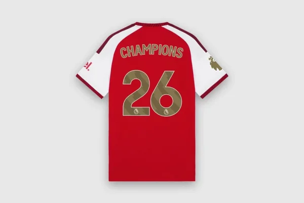 26-27 Arsenal Home Premier League Champions Fans Jersey/ 26-27阿森纳主场冠军版球迷