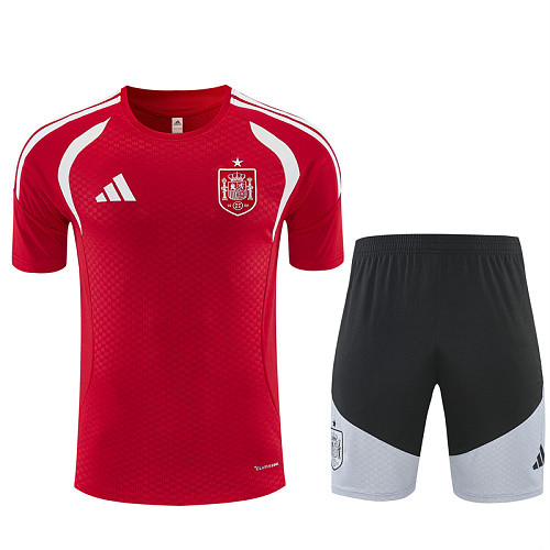 2026 Spain Short Sleeve Training Suit/ 2026西班牙短袖训练服
