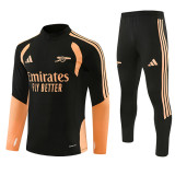 26-27 Arsenal Black Training Suit/26-27阿森纳半拉训练服