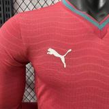 2026 Portugal Home Player Long Sleeve Jersey/2026葡萄牙主场长袖，球员版