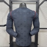 2026 USA Away Player Version Long Sleeve Jersey /2026美国客场长袖，球员版