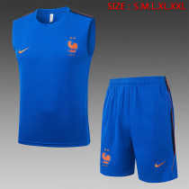 2026 France Training Vest Suit/2026法国无袖背心训练服