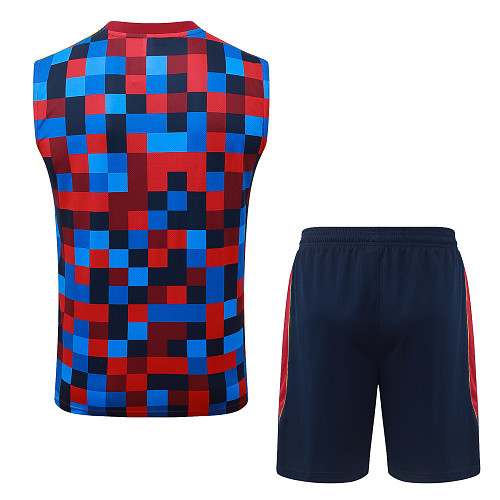 26-27 Barcelona Training Vest Suit/26-27巴萨无袖背心训练服
