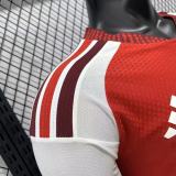 26-27 Arsenal Home Long Sleeve Player Version Jersey/ 26-27阿森纳主场长袖,球员版