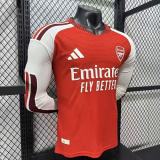 26-27 Arsenal Home Long Sleeve Player Version Jersey/ 26-27阿森纳主场长袖,球员版