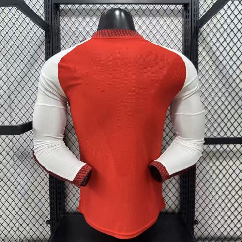 26-27 Arsenal Home Long Sleeve Player Version Jersey/ 26-27阿森纳主场长袖,球员版
