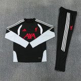 26-27 Liverpool Training Suit/ 26-27利物浦黑色半拉训练服