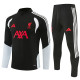 26-27 Liverpool Training Suit/ 26-27利物浦黑色半拉训练服
