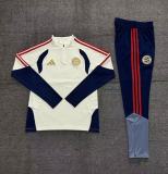 26-27 Bayern Munich Training Suit/ 26-27拜仁米黄色半拉训练服