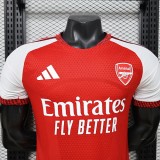 26-27 Arsenal Home Player Version Jersey/ 26-27阿森纳主场球员版