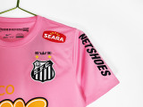 2013 Santos Pink Retro Jersey/2013桑托斯粉色衣服